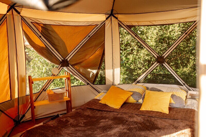 Глэмпинг 2-местный Шатер 10м2