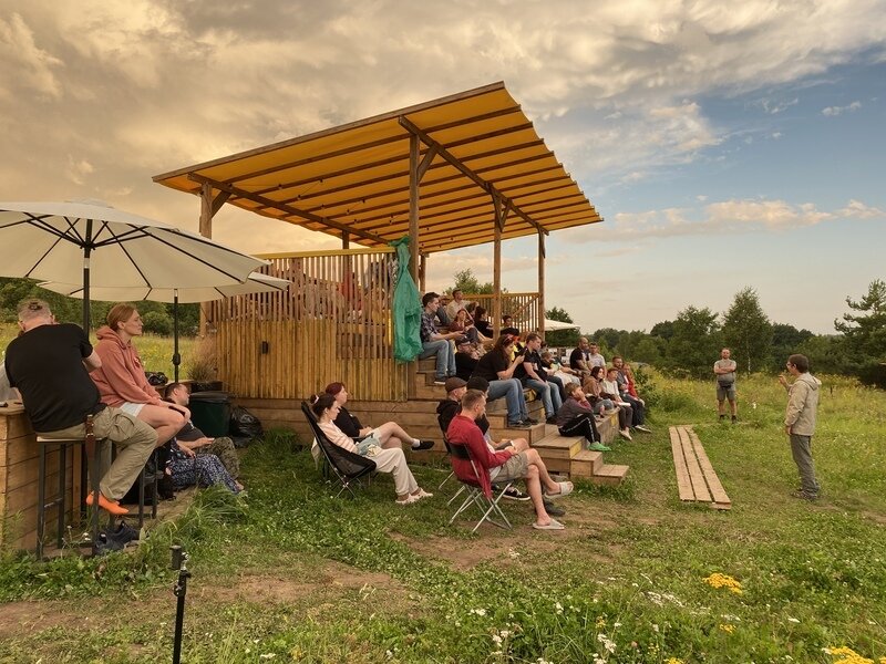 Глэмпинг 2-местный Шатер 10м2