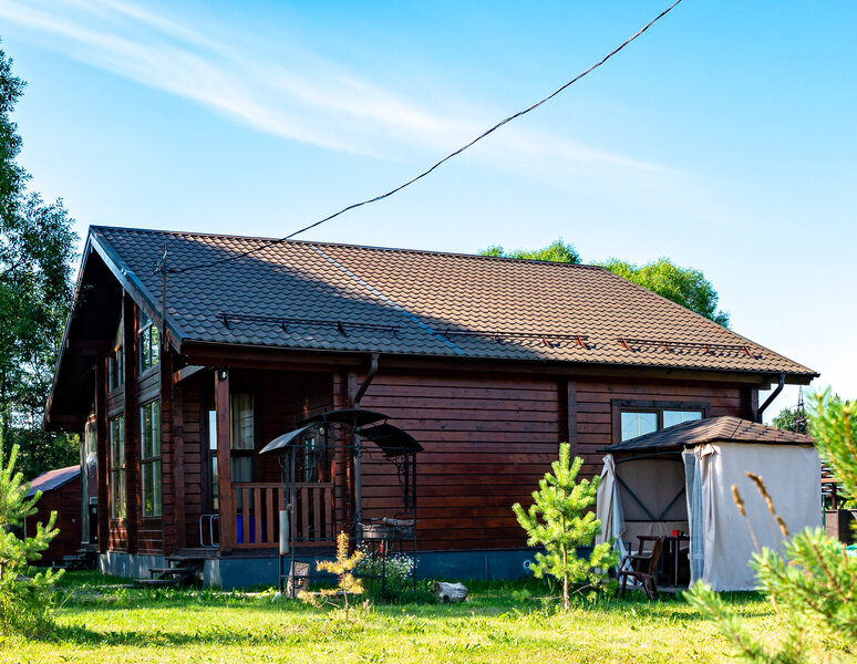 Загородный дом с русской баней, Московская область: фото 4