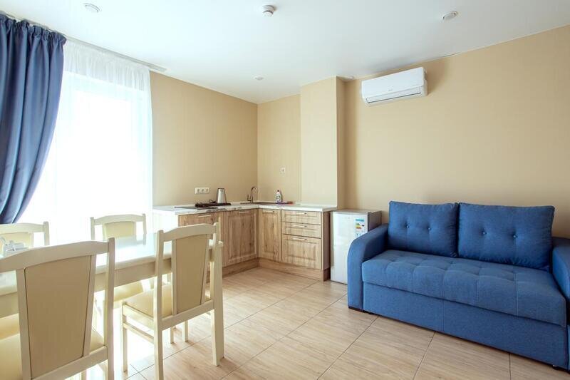 Апартаменты 4-местный 2-комнатный (на ул. Херсонская 89)