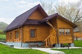 Дом Русский терем 3-местный ГД Луговая, Агротуристический комплекс Басаргино, Алтайский район