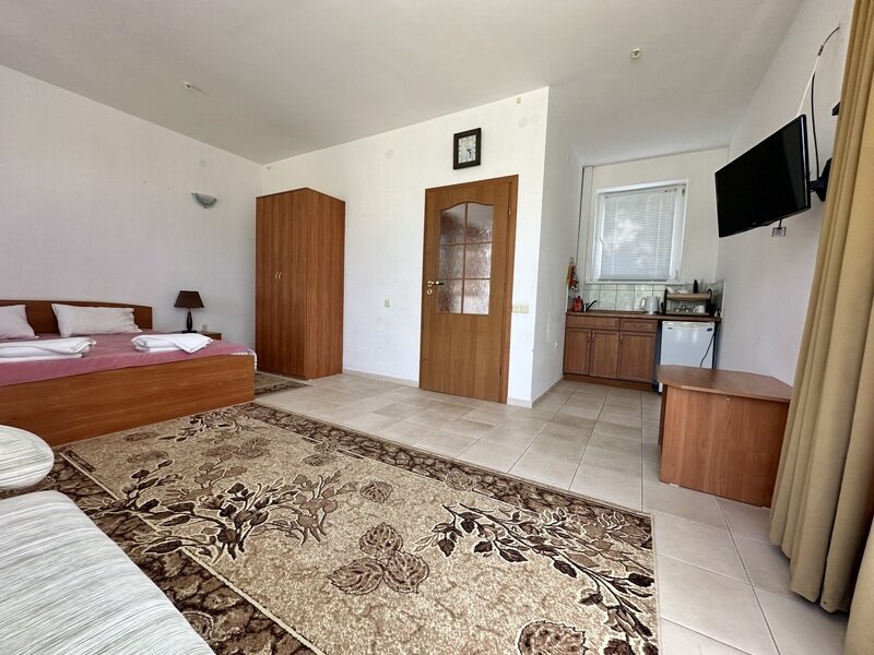 Стандартный 2-местный 1-комнатный (без балкона)