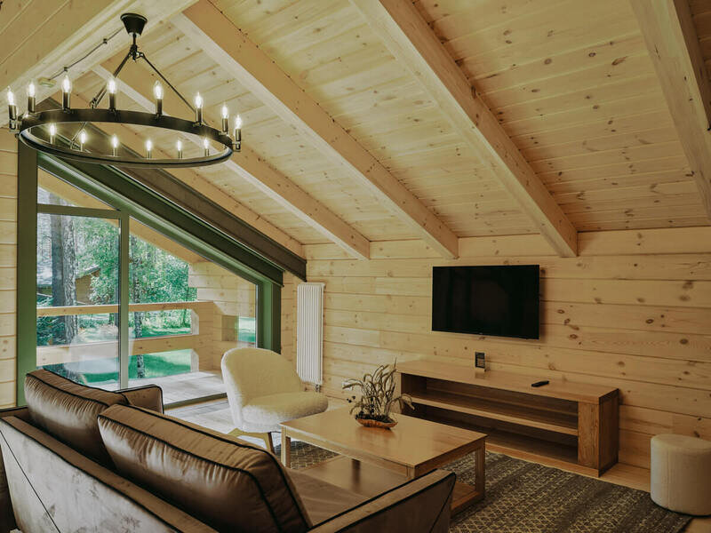 Делюкс Шале 4-местный 2-комнатный 2-этажный