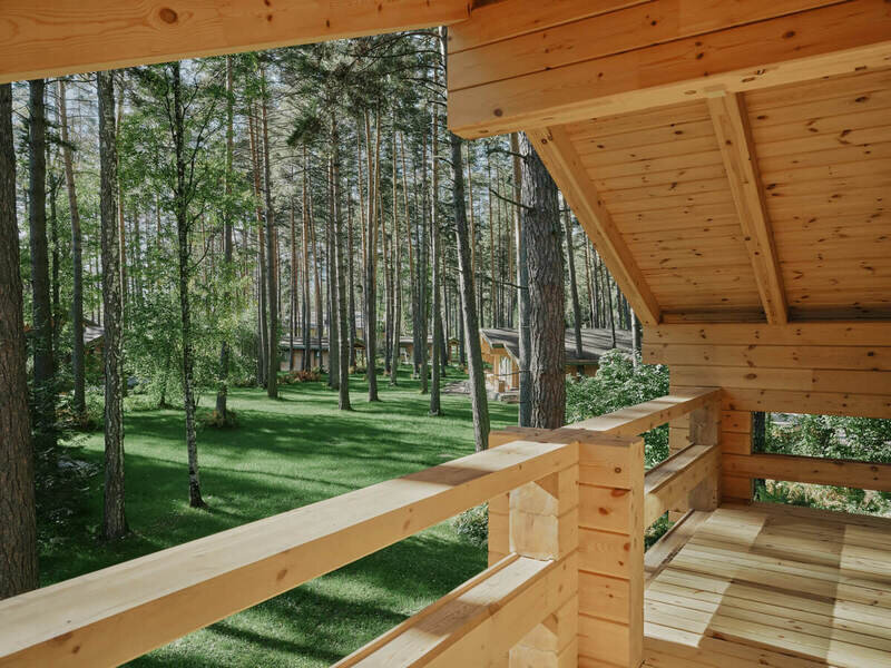 Делюкс Шале 4-местный 2-комнатный 2-этажный