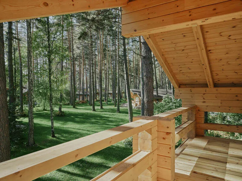 Делюкс Шале 4-местный 2-комнатный 2-этажный