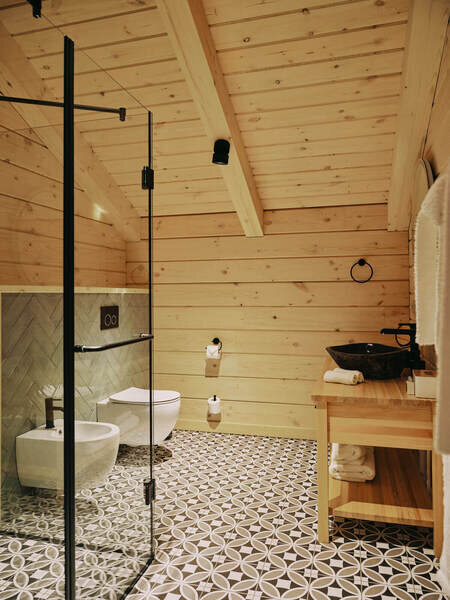 Делюкс Шале 4-местный 2-комнатный 2-этажный