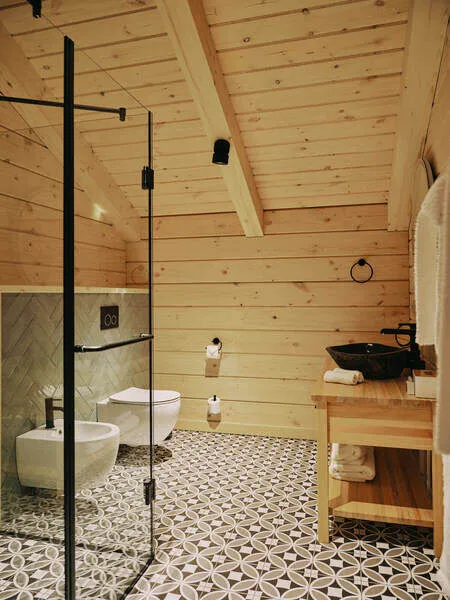 Делюкс Шале 4-местный 2-комнатный 2-этажный