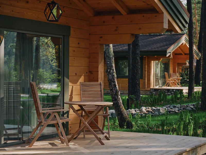 Шале 4-местный 3-комнатный Family