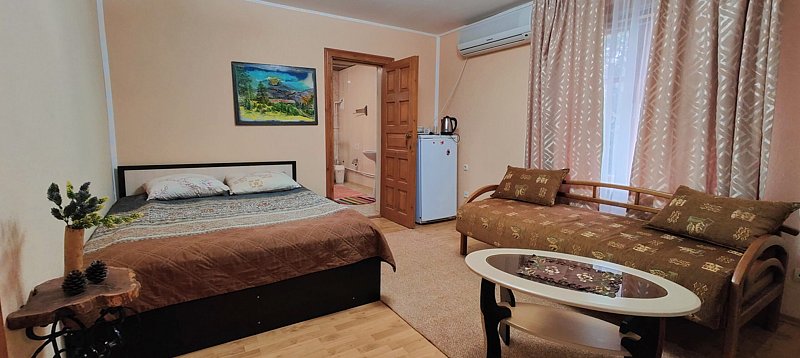 Семейный 4-местный 1-комнатный (Запад)