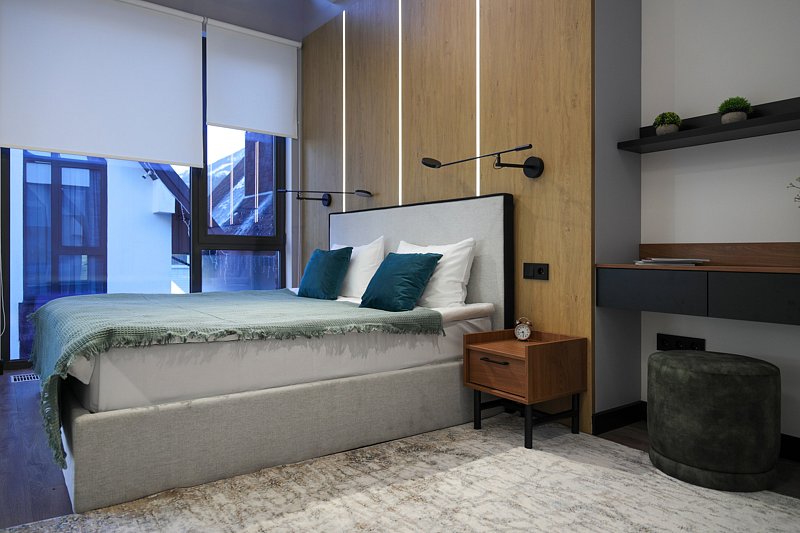 Шале 4-местный (с 2 спальнями)