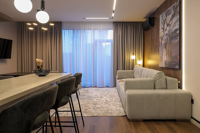 Шале 4-местный (с 2 спальнями)