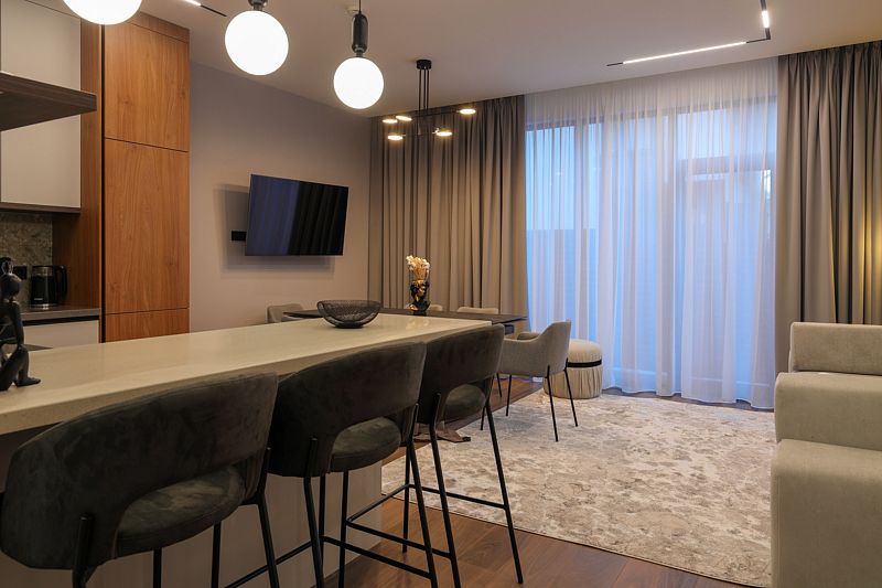 Шале 4-местный (с 2 спальнями)