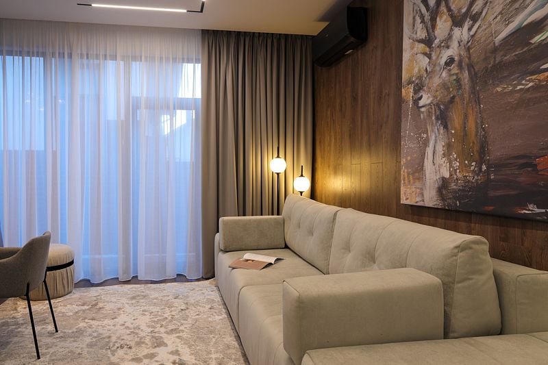 Шале 4-местный (с 2 спальнями)