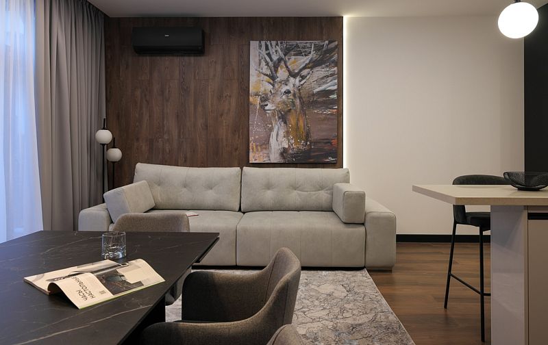 Шале 4-местный (с 2 спальнями)