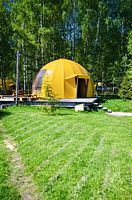 Сфера 6 «Джунгли» с банным чаном, Глэмпинг Багио, Волоколамск