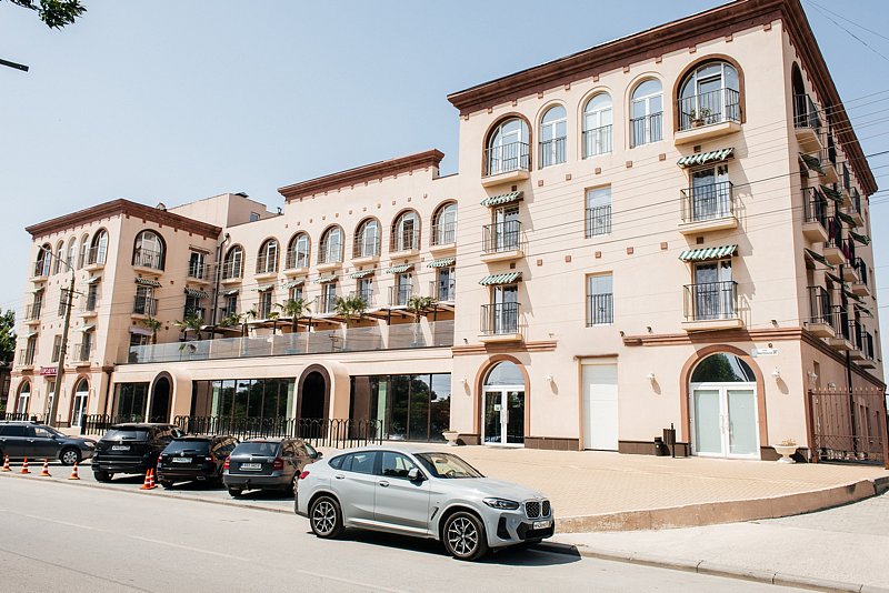 Отель Modjo (бывш. Донна Роза), Крым, Евпатория Саки Евпатория Сакский район Новофёдоровка