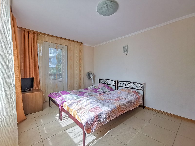 Стандартный 2-местный 1-комнатный (с балконом)