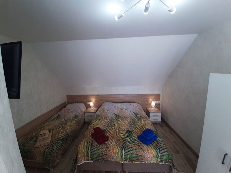 Мансарда Семейная 3-местная 1-комнатная (с балконом)