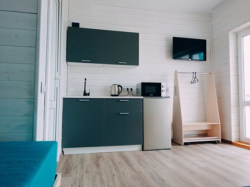 Студио 4-местный 1-комнатный