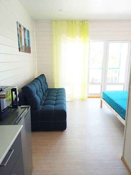 Студио 4-местный 1-комнатный