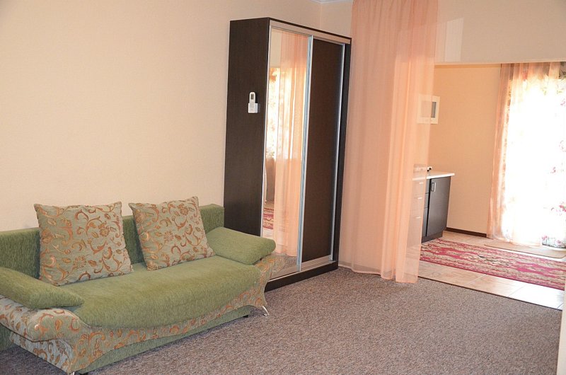 Студио 4-местный 1-комнатный (с кухней)