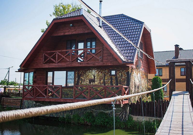 Коттедж 6-местный 2-комнатный Золотая осень