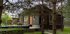 Бунгало Семейный 4-местный (с каминным залом), База отдыха Чыгыш, Чемальский район