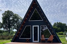 Основной, Гостевой дом A-Frame Гнездо, Фаладово