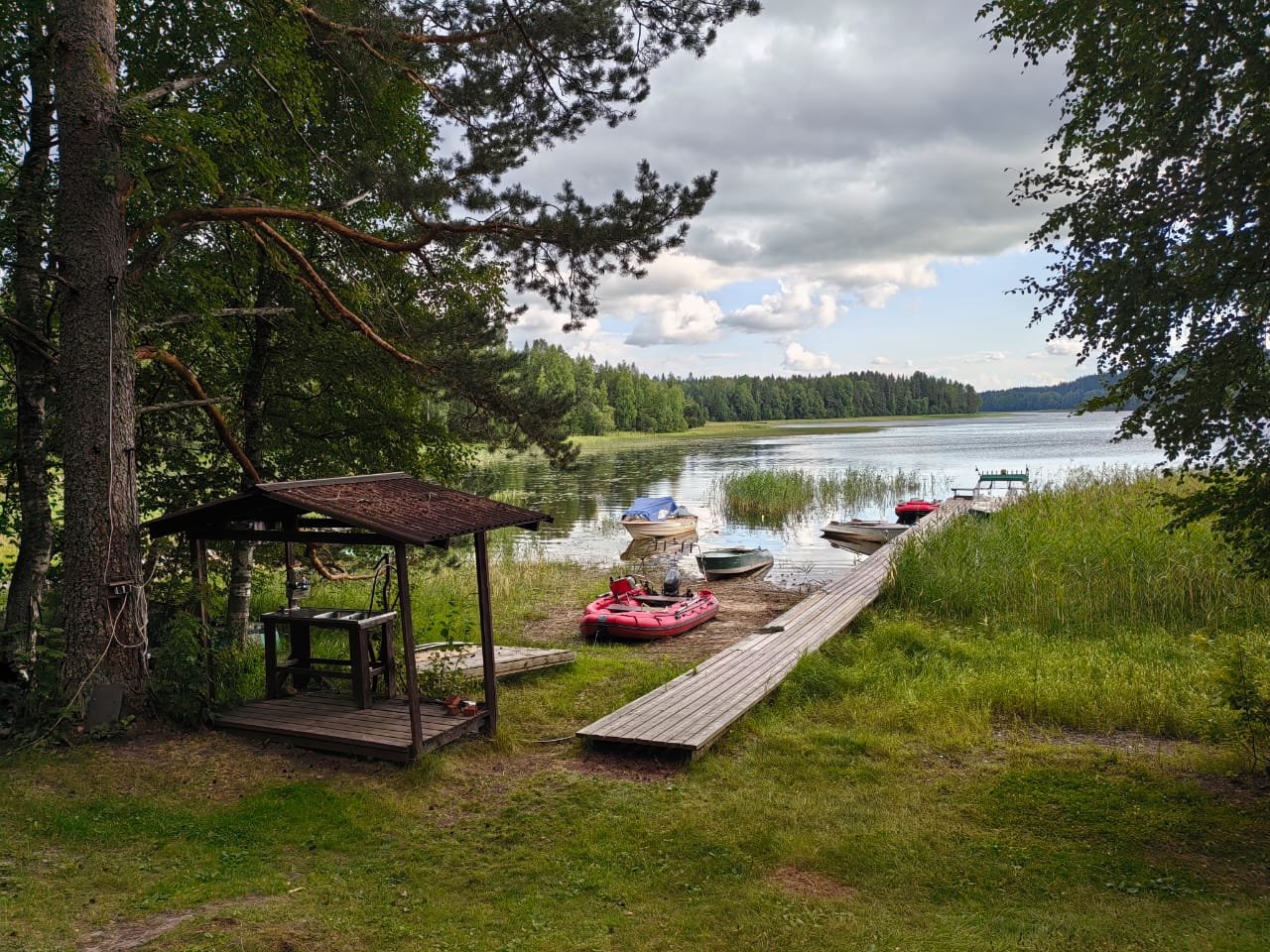 Фото 8 из отзыва о гостевом доме Домики на озере Янисъярви