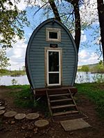 Четырёхместный коттедж Standard 2 отдельные кровати, Кемпинг Пискалы, Прибрежный