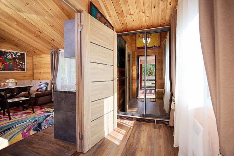 Дом Романтика 4-местный 1-комнатный (с купелью)