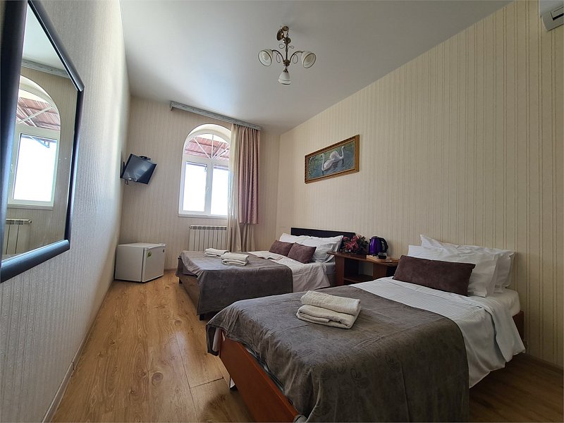 Семейный 5-местный 2-комнатный (с видом на море)