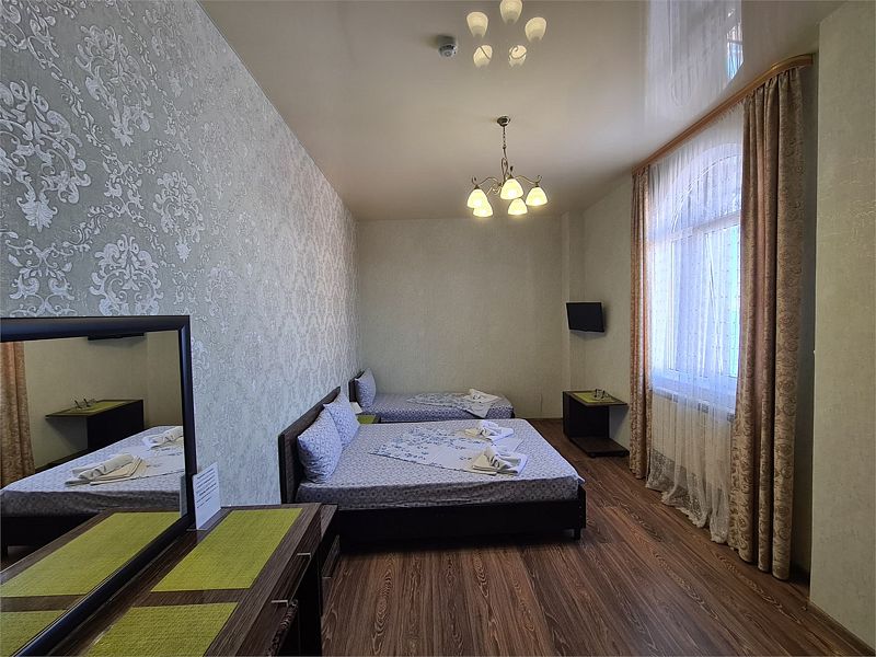 Стандартный 3-местный 1-комнатный (с видом на море)