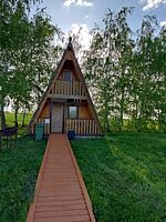 Домик Шалаш, База отдыха Золотой Сазан, Бутурлиновка