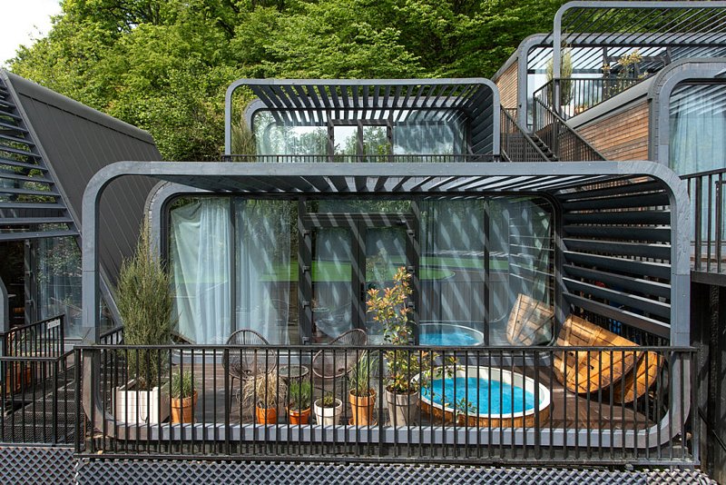 Эко-отель Счастье в горах, Краснодарский край, Красная поляна Эстосадок Роза Хутор