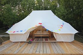 Шатер Family, Глэмпинг Медовые холмы, Кисловодск