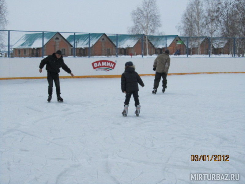 катание на коньках