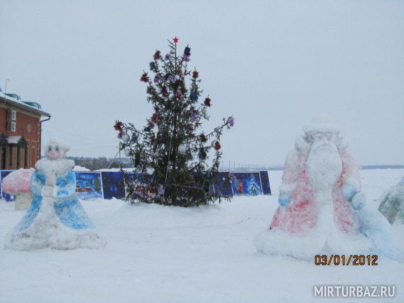 снежные фигуры