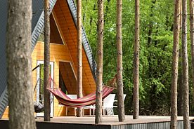 Дом A-Frame Loft №1, База отдыха Черемушки, Стерлитамакский