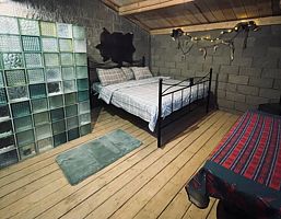 Двухместный полулюкс двуспальная кровать, Гостевой дом-музей Остров Kattegat, поселок Муханки