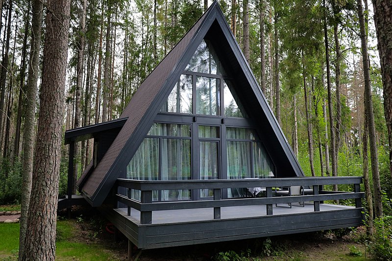 Загородный отель VIEW GA Симагинское озеро (VIEW GA Wild Forest), Ленинградская область, Ильичево поселок Рощино Зеленогорск поселок Огоньки Выборгский район