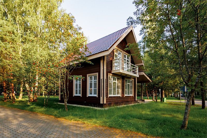 Коттедж 4-местный 2-комнатный (Сокол)