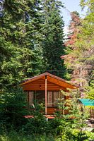 Двухместное шале с красивым видом из окна, База отдыха Forest house resort, Архыз