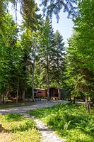 Двухместное шале Classic с красивым видом из окна, База отдыха Forest house resort, Архыз