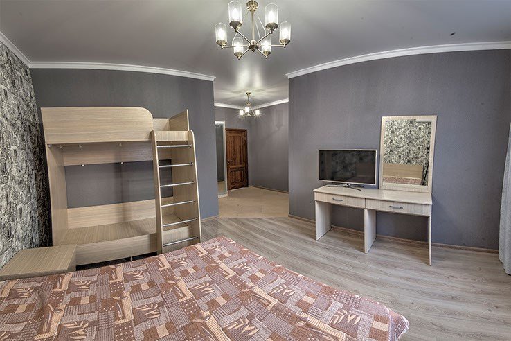 Семейный УЛУЧШЕННЫЙ 4-местный 1-комнатный