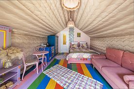 Хаус-тент «Суздаль»: 2х-этажный номер с сауной, Глэмпинг O2kislorod, село Эльтюбю