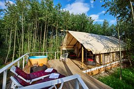 Дом Султана с купелью на дровах, База отдыха Просто Эко, Клинский район