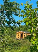 Двухместный коттедж Standard двуспальная кровать, Эко-парк Обитаемая Земля, село Паратунка