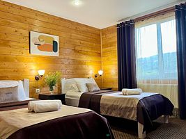 Двухместный Стандарт с раздельными кроватями, Гостевой дом Горное Озеро от Травел Хотелс Антураж, станица Даховская