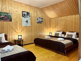 Трёхместный эконом, Гостевой дом Горное Озеро от Травел Хотелс Антураж, станица Даховская